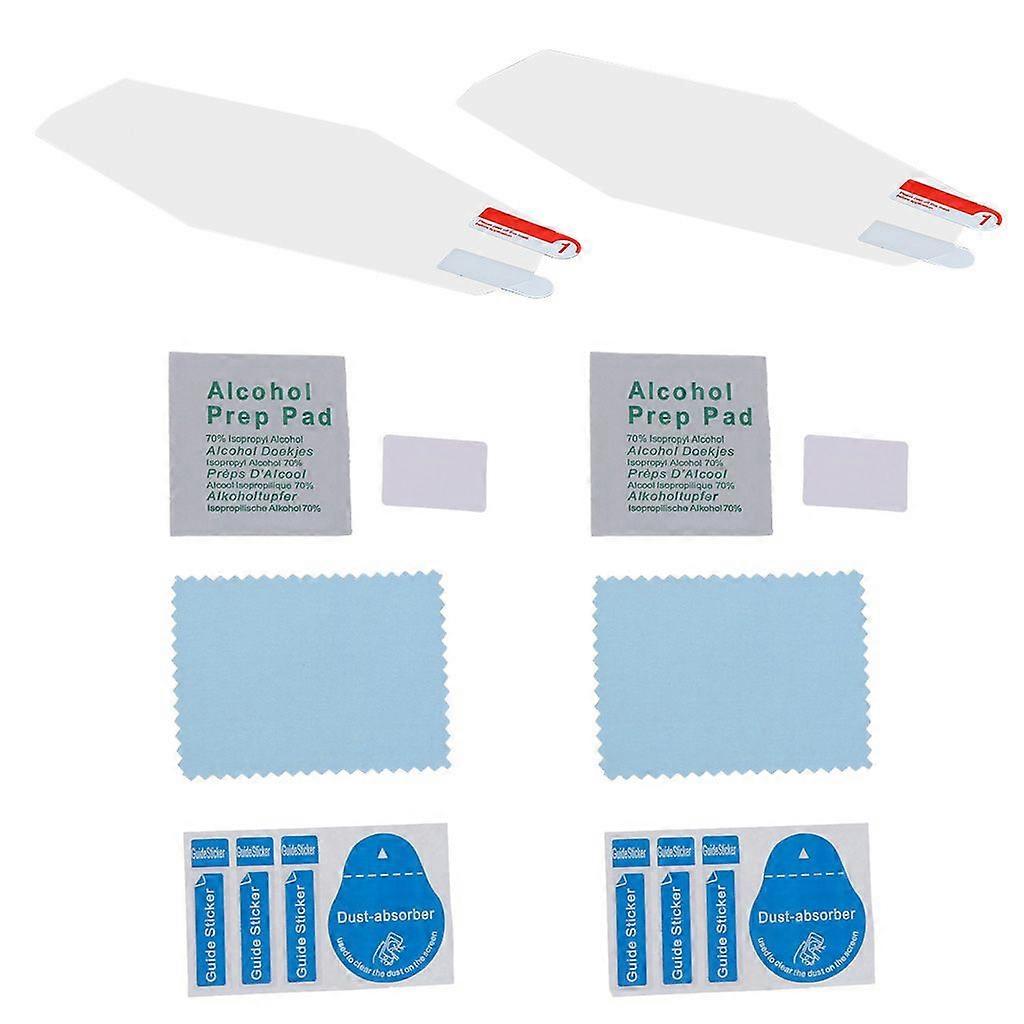 2Set Motorcycle Instrument Film Clear Screen Protector Cover for  MT09