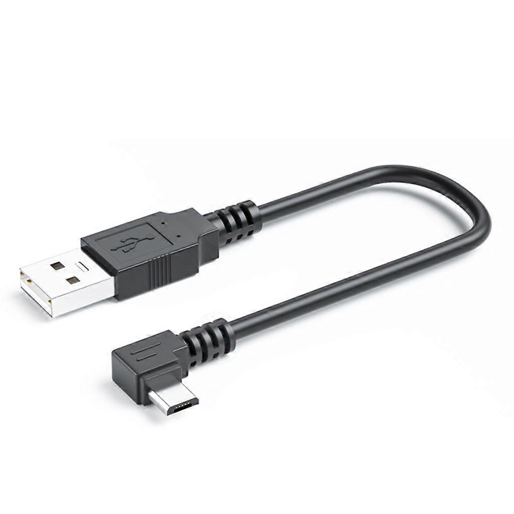 USB2.0 to Micro USB Data Cable Cord Right Angled Connector Up/Down/Left/Right