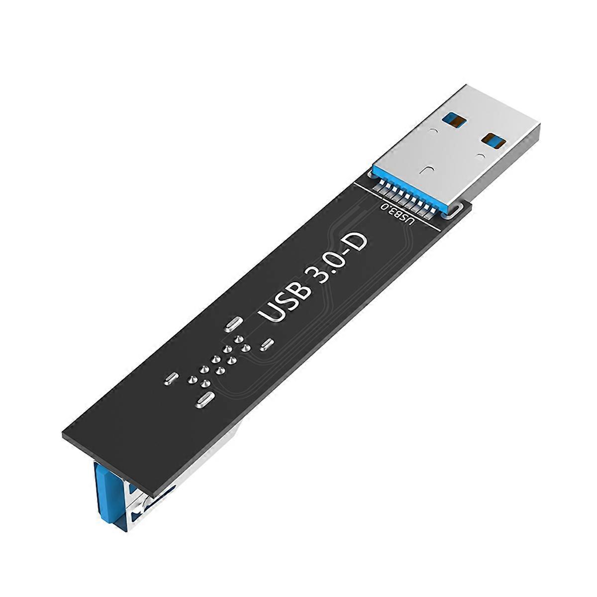 USB 3.0 9pin adaptér karty samec na samicu pre PC notebook D