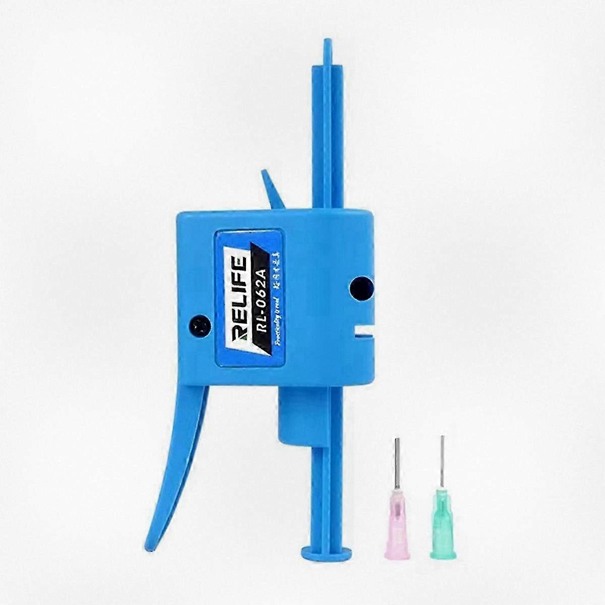 10cc Manual Glue Dispenser Universal Solder Paste Applicator with UV Needle Tip