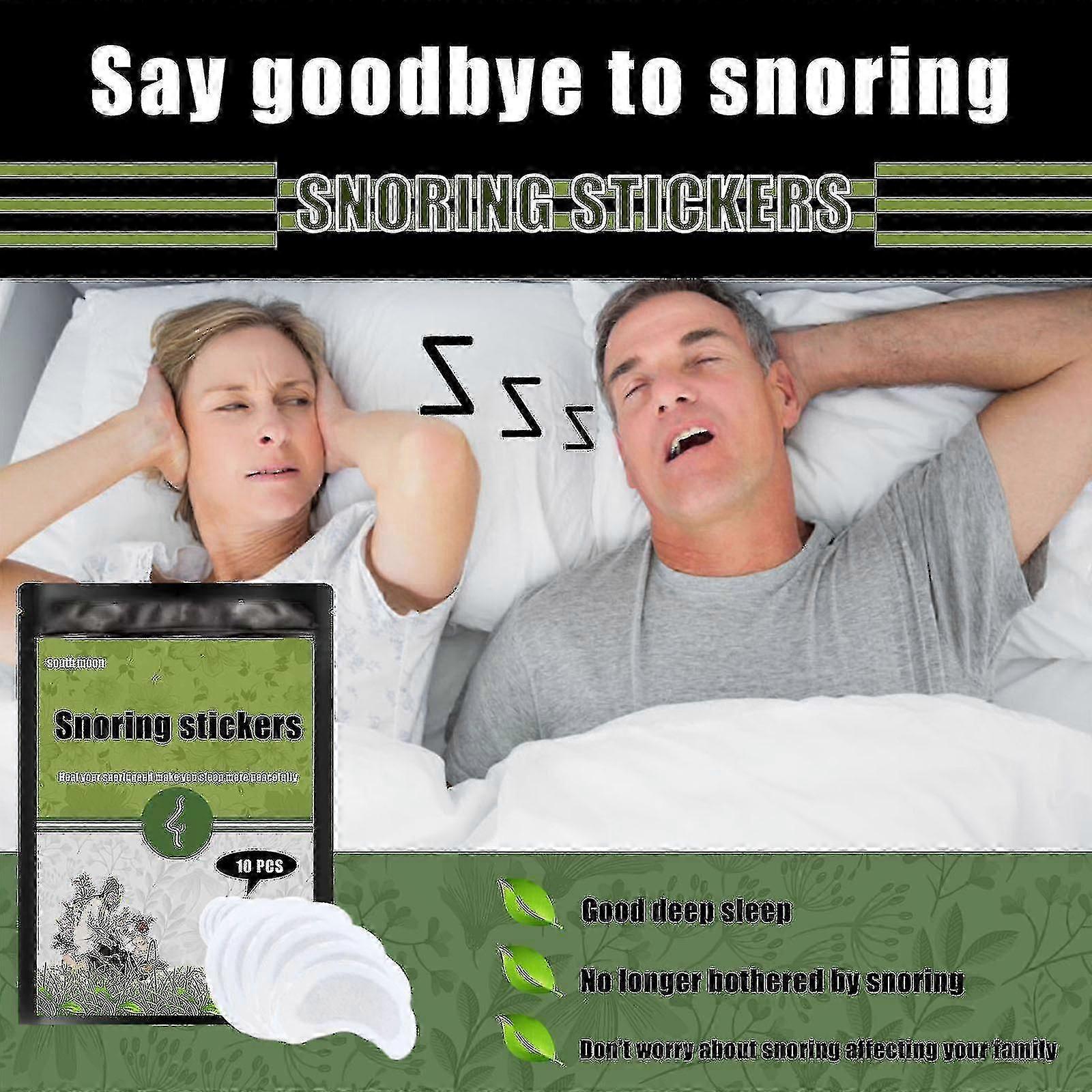 Anti Snoring Patch Stop snoring immediately when talking in sleep, improve ventilation, prevent snoring, stress sleep