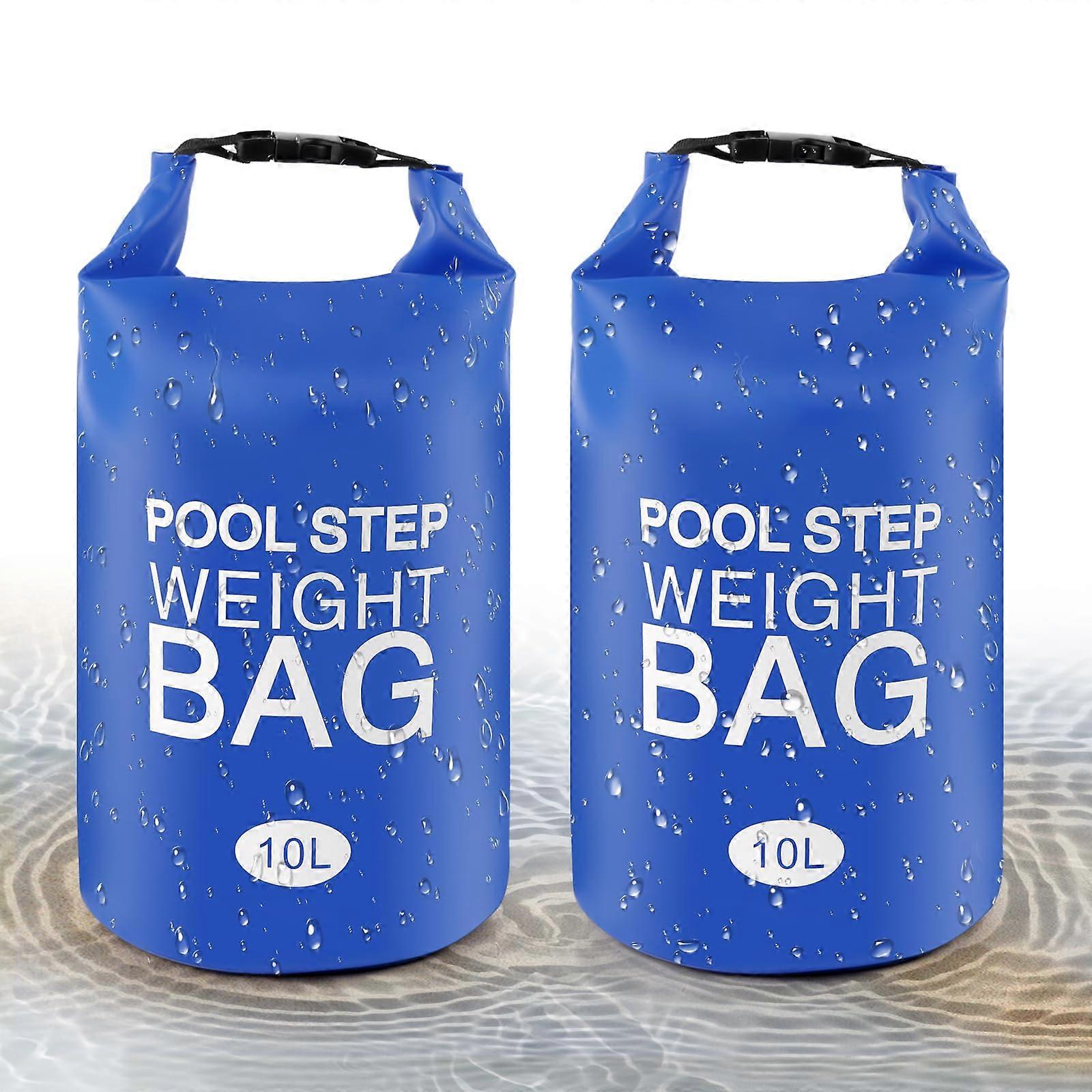 2 packs of universal pool step weights 250d PVC waterproof swimming pool staircase weights