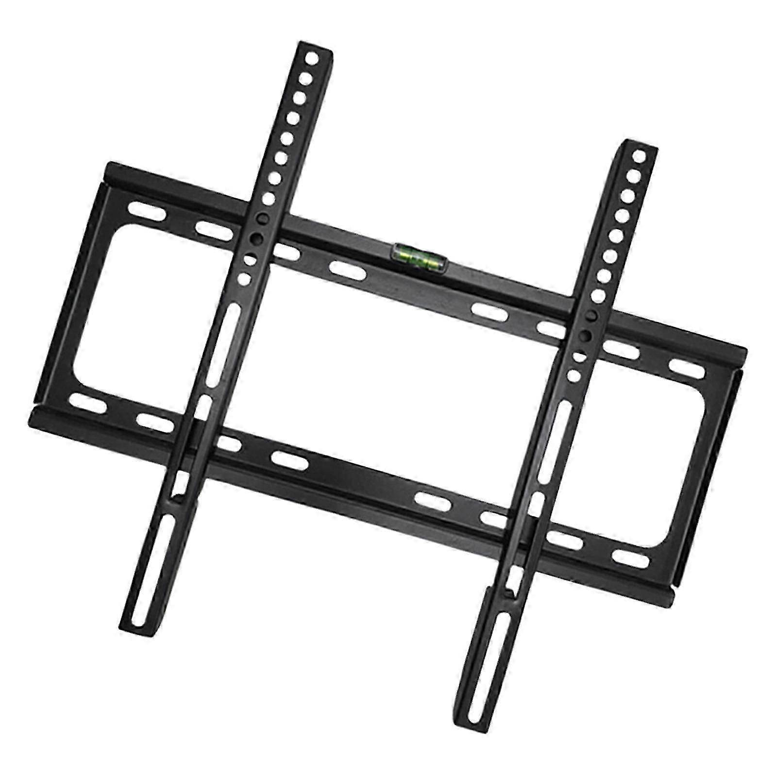 TV Bracket Wall Mount Black Fixed Support Adjustable TV Holder for 26-63inch