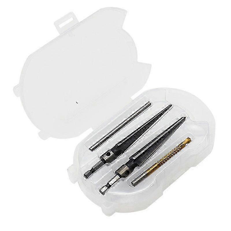 1 Set Handheld Tapered Reamer Set 5-16mm 3-13mm Bridge Pin Hole Tapered Reamers Machinist Luthier To YY