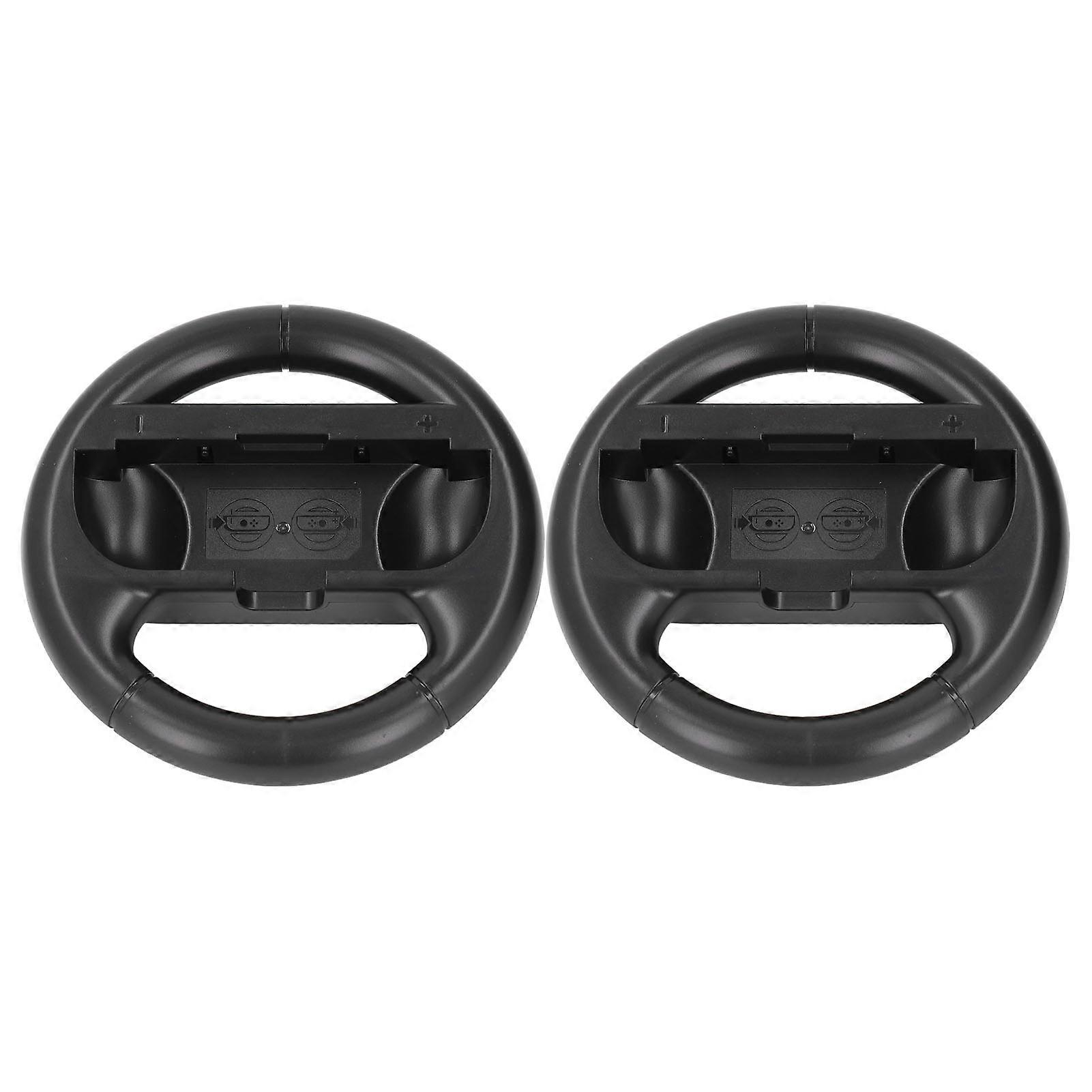Steering Wheel Ergonomic Game Racing Steering Wheel Grip Handle for Switch JoyCon Controller