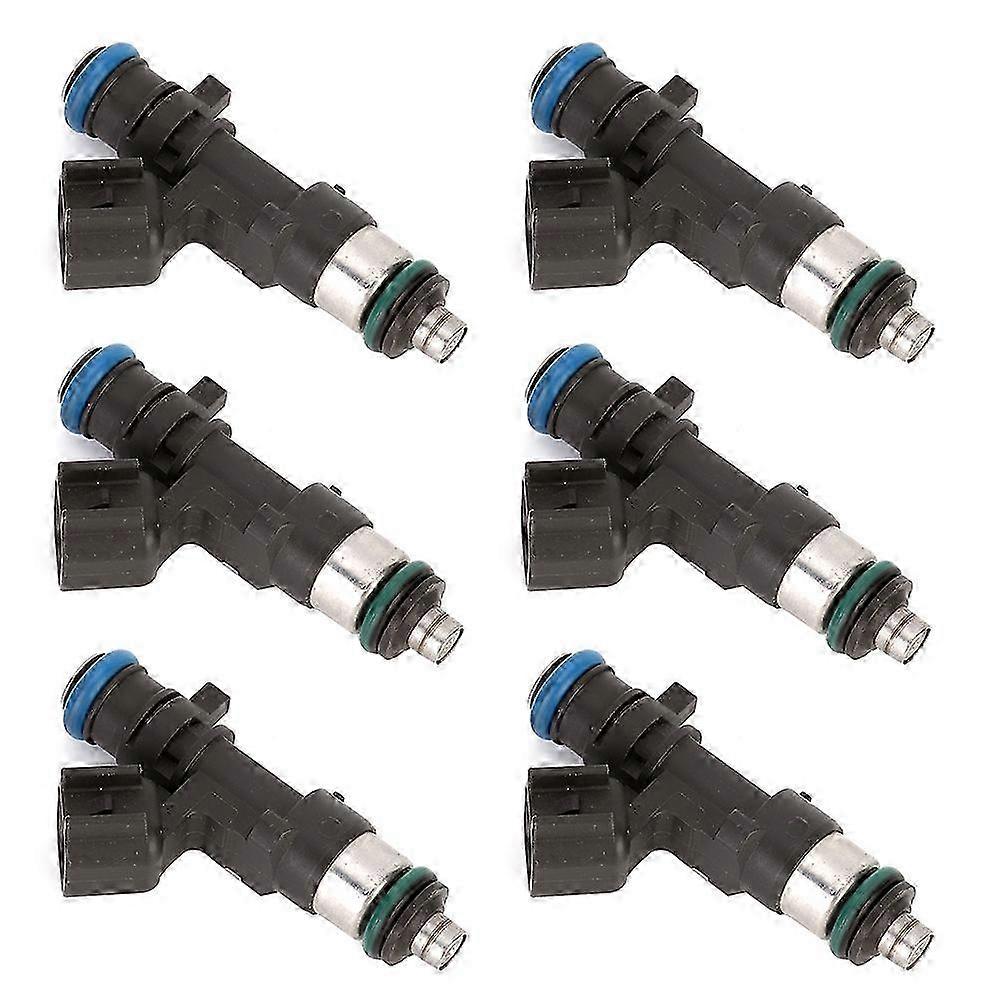 6pcs buse de pulvérisation de carburant compatible avec dodge chrysler 2.7l 3.5l 2005-2010 oem 0280158024
