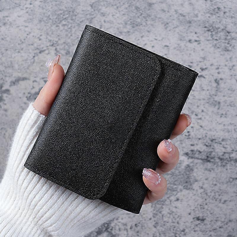 Three Fold Short Clip Wallet Women Short Wallet Multi-card Bag Mini Pouch Fashion Female Wallet Credit Card Lady Coin Purses