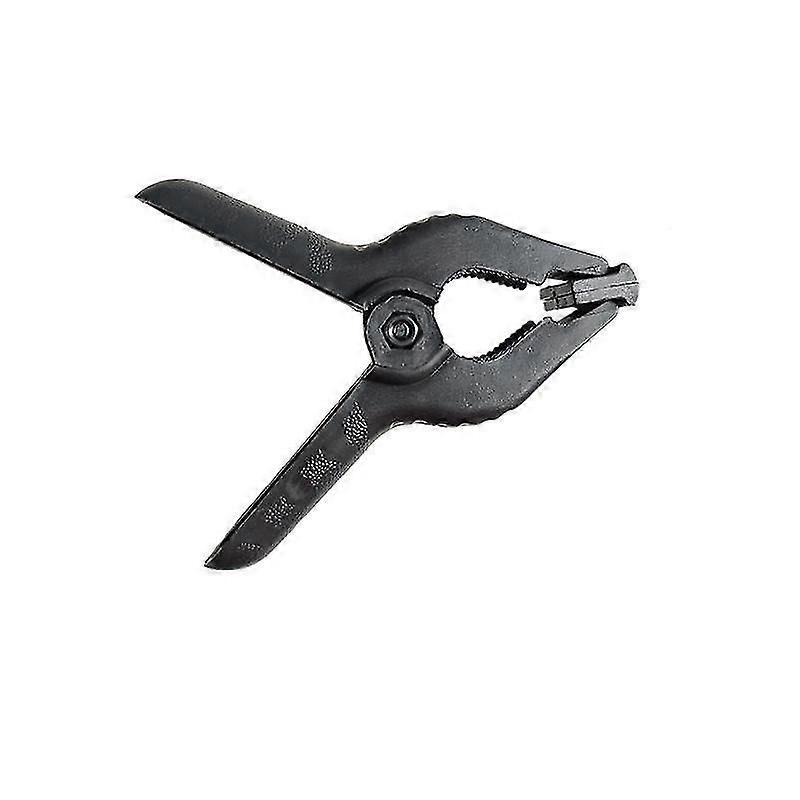 Black Plastic A-Clip: PP and Spring Steel, 30x87x117mm - Efficient and Durable Clamping Solution