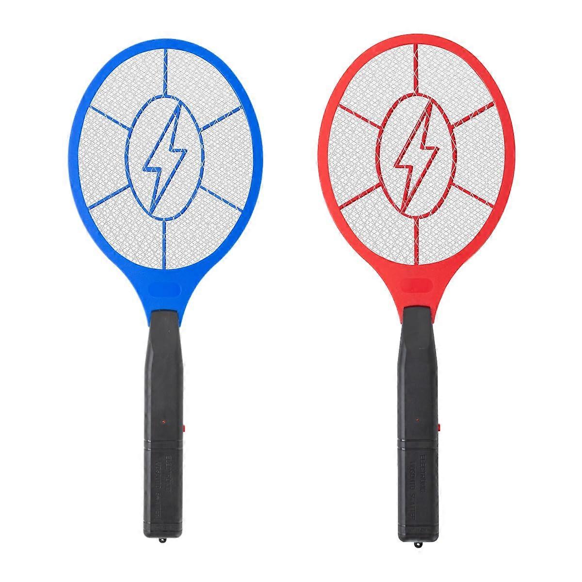 ZhouHe Pack of 2 Electric Fly Swatter Bug Zapper Battery Operated Flies Killer