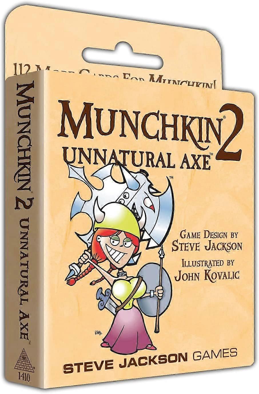 Munchkin 2 Unnatural Axe Card Game