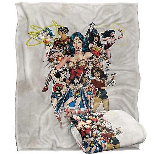 Wonder Woman Character Montage Blanket