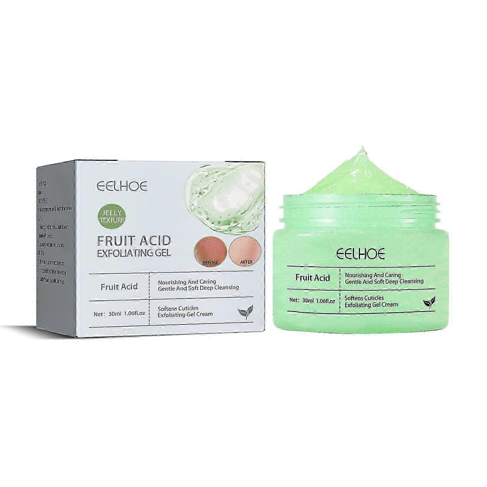 hydroxy acid facial exfoliating gel