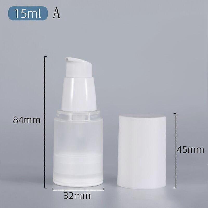 Portable Vacuum Cosmetic Bottles Refillable Frosted Duckbill Pump Fine Mist Spray Bottle Lotion Dispenser Cream Container Travel