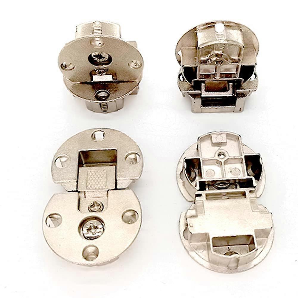90-Degree Page Turning Axis 4-Pack Adjustable Concealed Cabinet Hinges For Table Pull-Down Flat Hinge