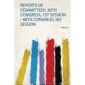 Udvalgsberetninger: 30. kongres, 1. samling-48. kongres, nd session