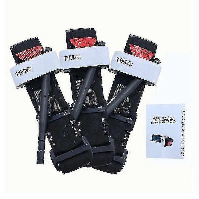 3/6 Pcs Emergency Tourniquet Outdoor Portable First Aid Quick Tourniquets Cat Medical Tactical Equipment