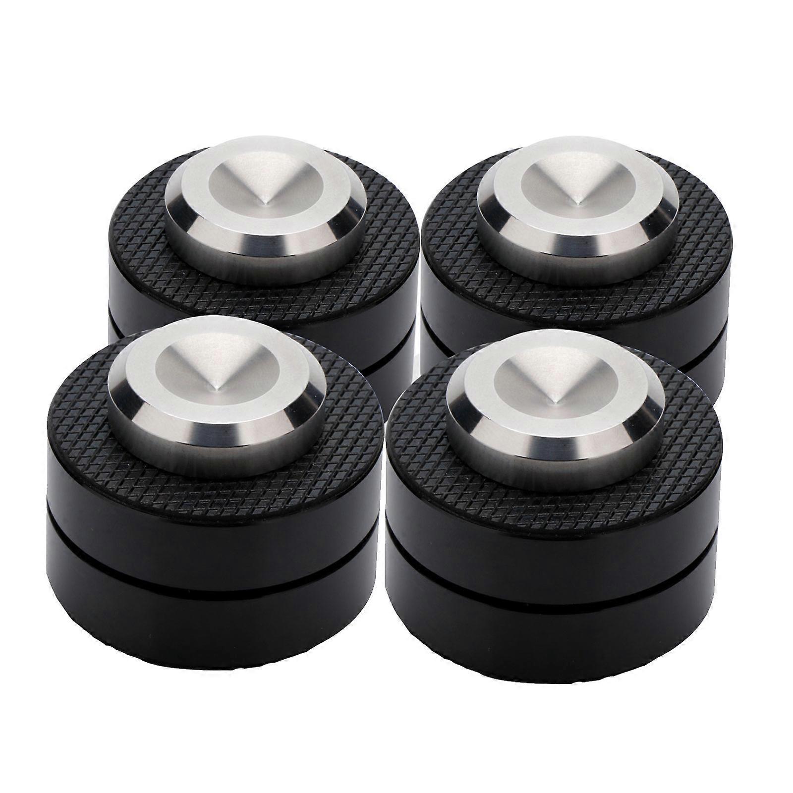 4Pcs Precisions Shockproof Speakers Spikes Isolation Feet for Improved Acoustics Performances