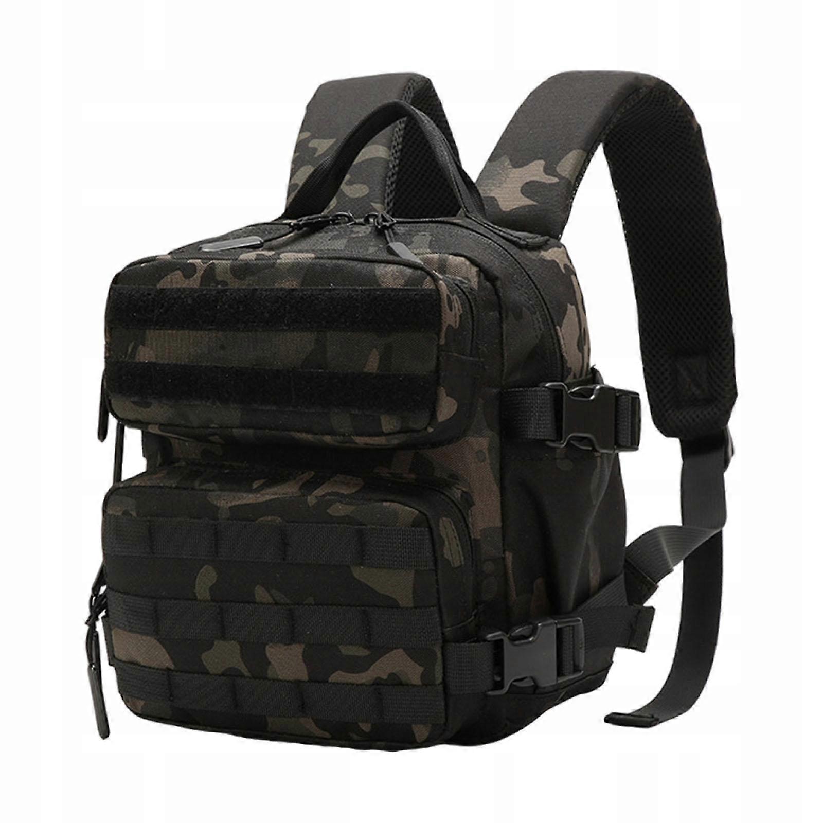 Camping Backpack 9l Mountain Backpack With Adjustable Strap Black
