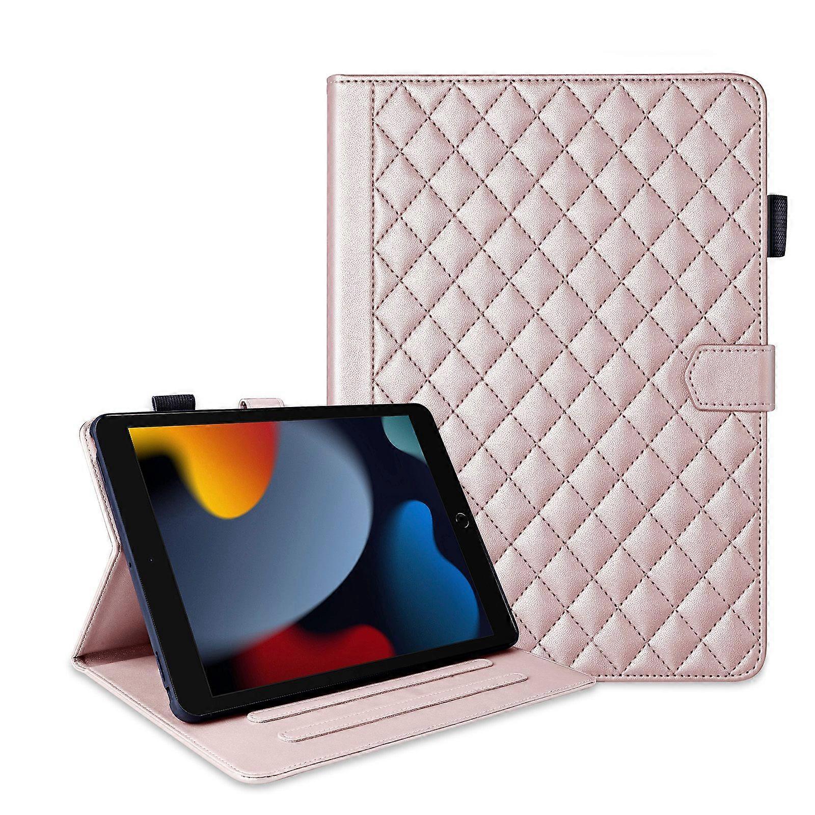 Tablet Case for iPad 10.2 (2021) Flexible TPU Back Cover with Multi-Angle Stand