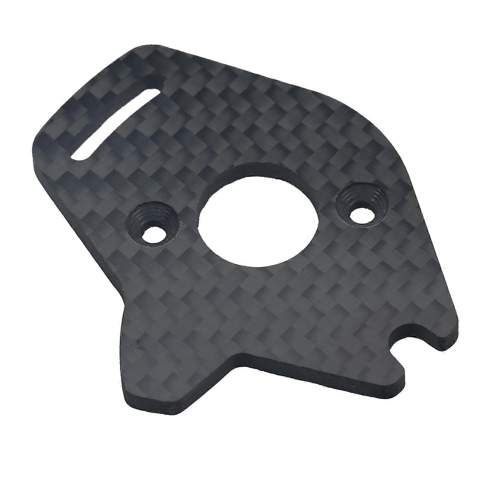 Carbon Fiber Motor Mount Base Motor Fixed Seat RC Parts for Traxxas 1/10 Stampede Slash Bandit Rustler VXL XL5 2WD RC Car