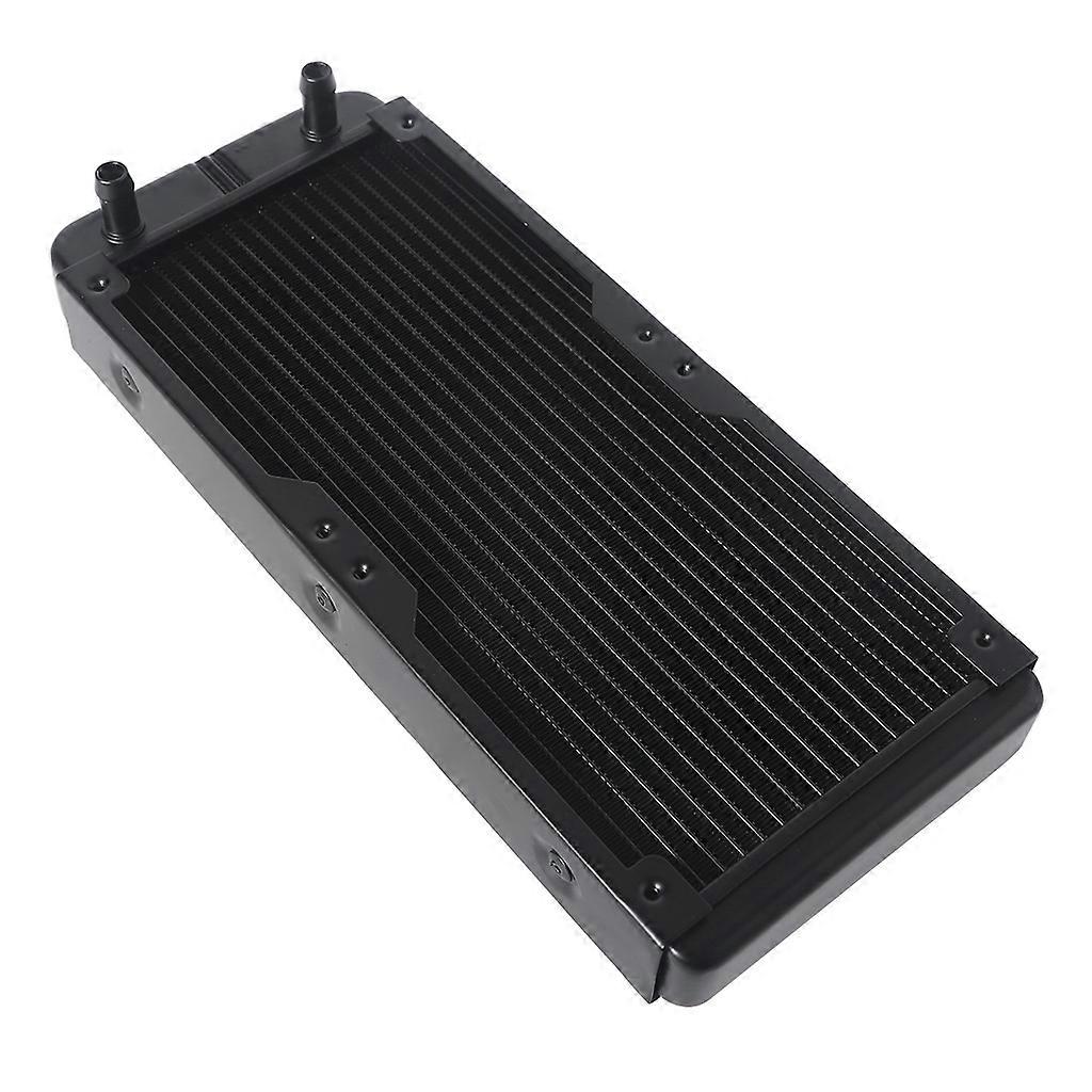 Water Cooling Computer Radiator 18 Pipe Aluminum Heat Exchanger Liquid Cooling Heat Sink for CPU PC Water Cool System Multicolor