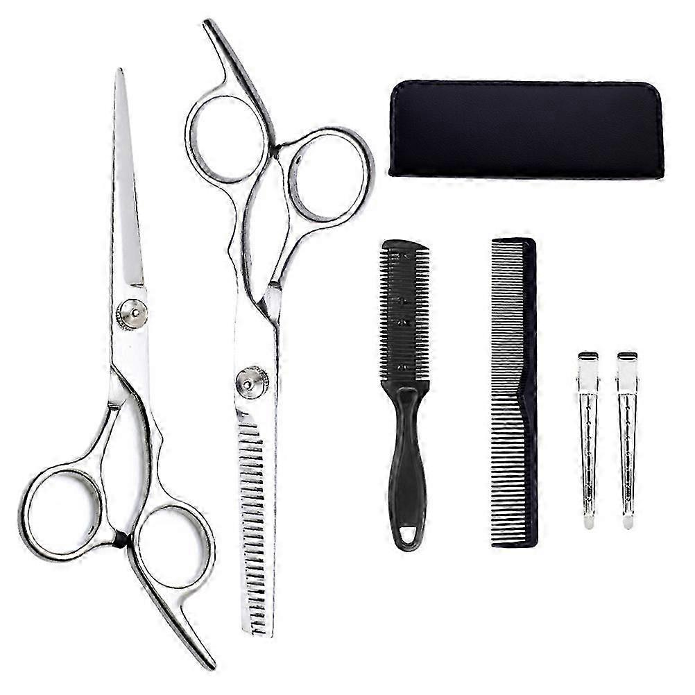 Professionele Baard & Haar Trimset met Schaar, Scheermes & Kapper Cape - 17x5cm