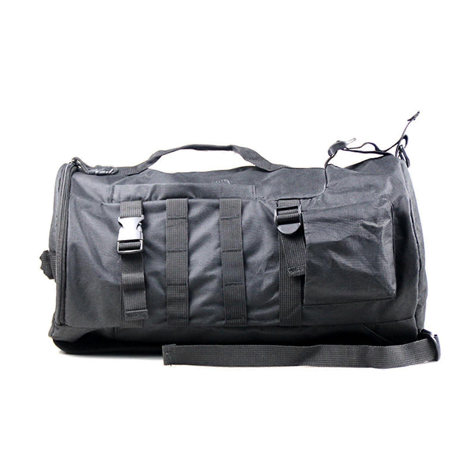 Tackle Box Rucksack Fishing Bag with Rod Holders Large Roller Unisex