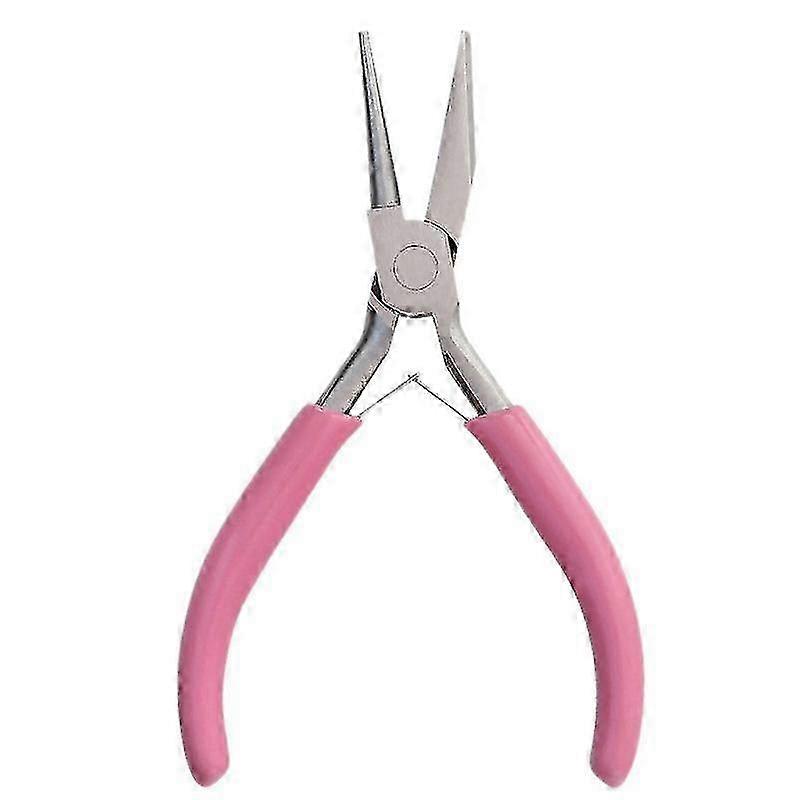 Mini Precision Pliers with Round Concave Design for DIY Jewelry Making and Wire Looping