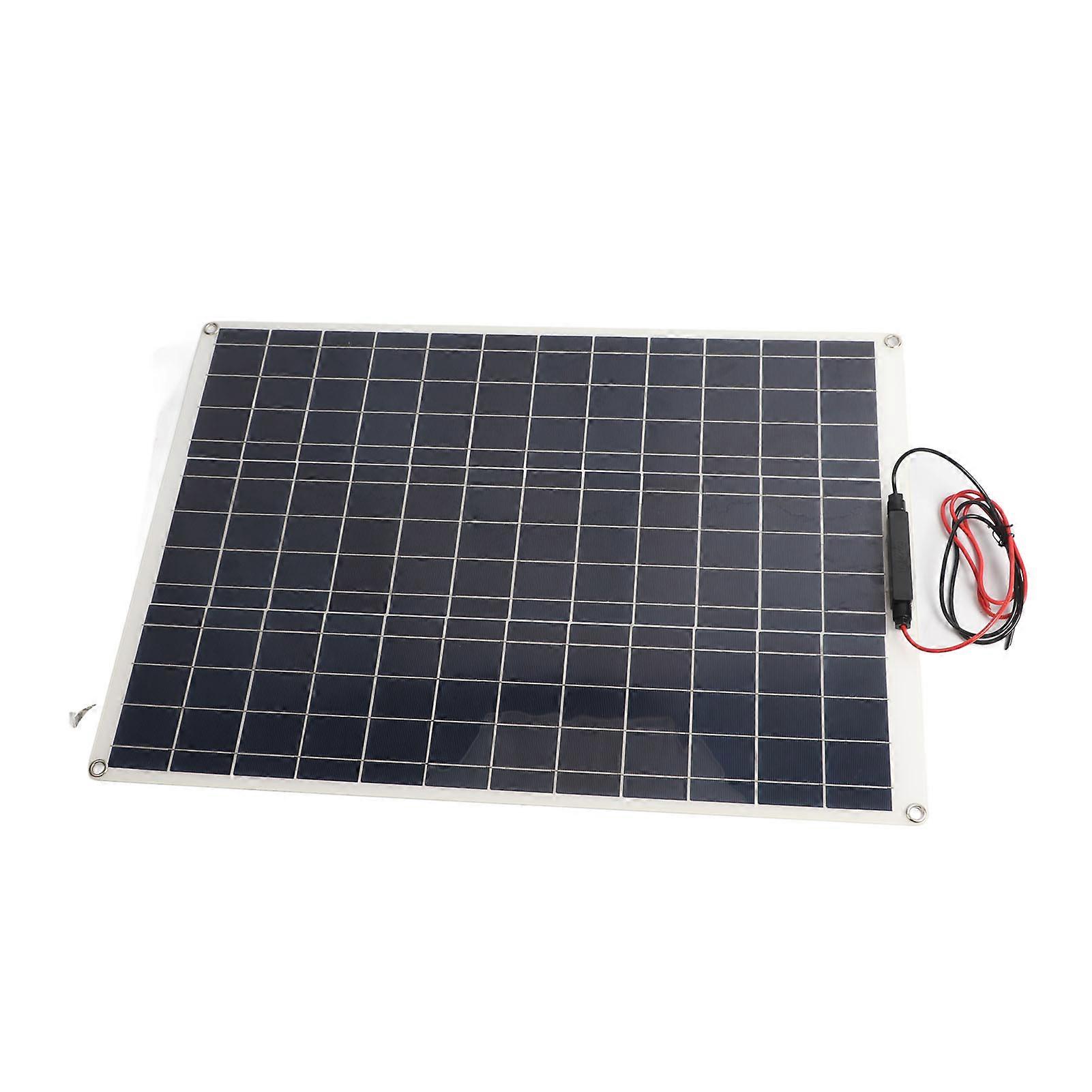 Solar Panel Kit 300W Monocrystalline Silicon Solar Panel Battery Clip Cigarette Lighter Controller and Suction Cup 