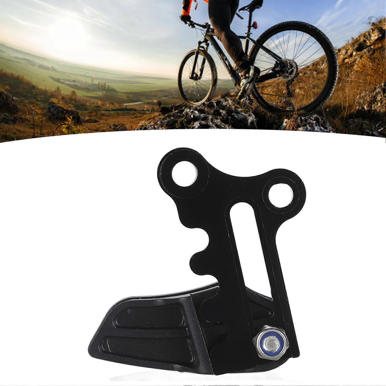 Bicycle Chain Guide Protector 26T‑36T Single Disc E Type Direct Mount Anti Drop Chain Stabilizer for S3 Black 