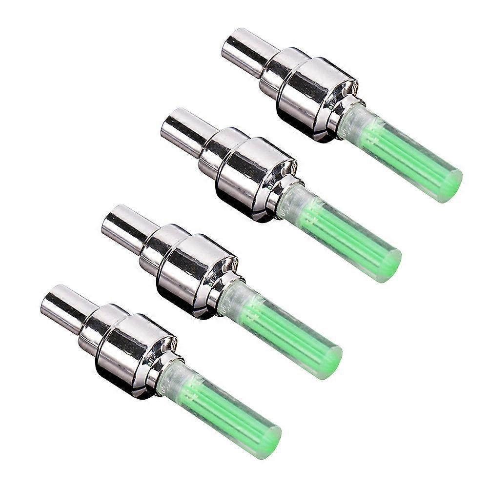 4 luzes de roda LED para bicicletas - fácil instalação, resistente às intempéries, condução noturna segura, ajuste universal