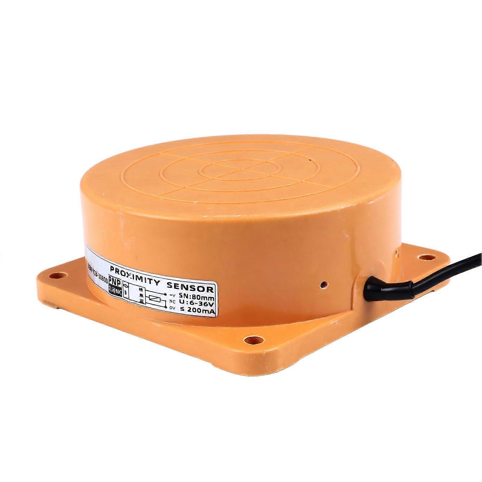 Inductive Proximity Switch Non Embedded Round ABS 3 Wire PNP NC Metal Hall Sensor DC6‑36V 