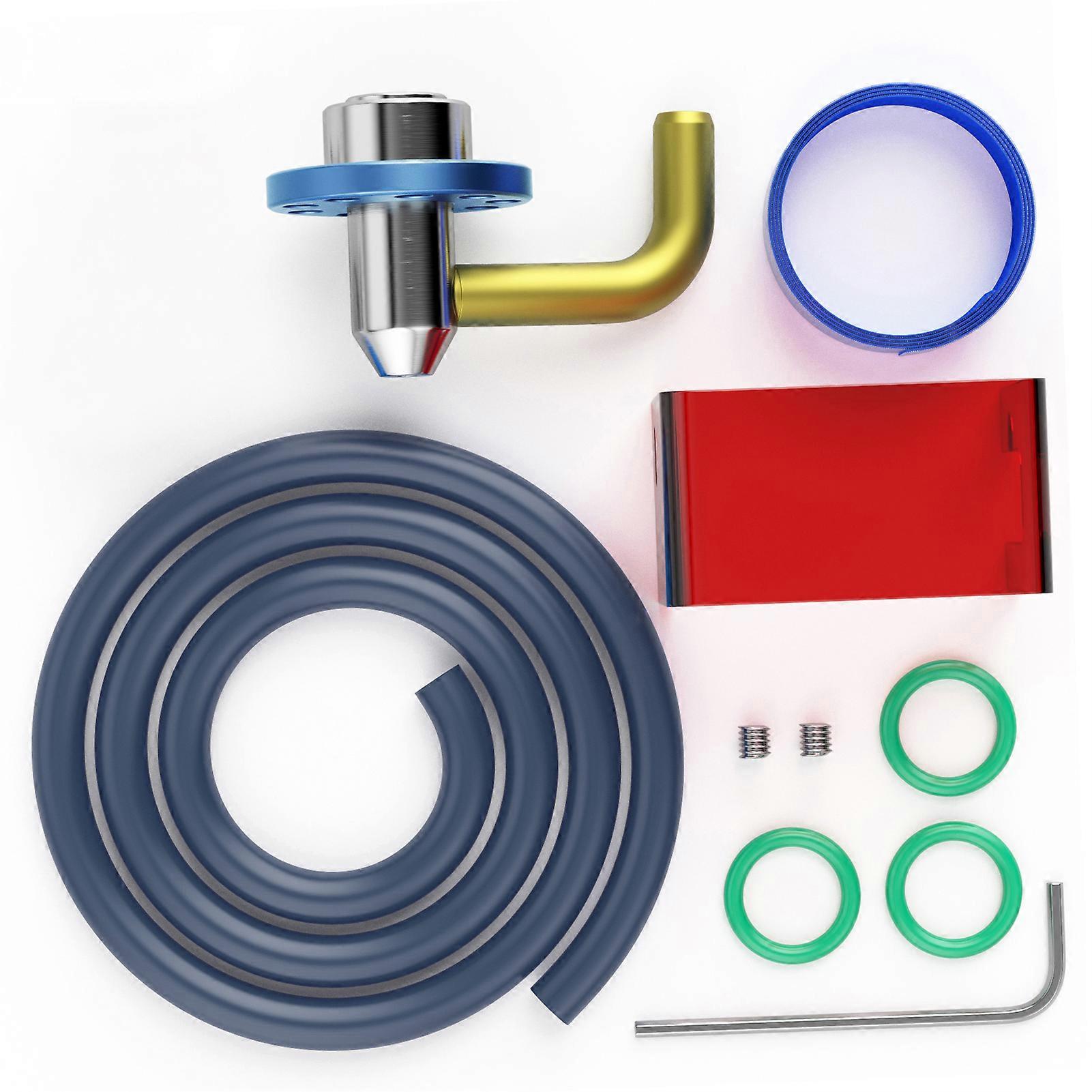 Air Assist Nozzle Kit High Speed Air Assist Full Metal Structure Easy to Install for Engraving and Cutting Machine