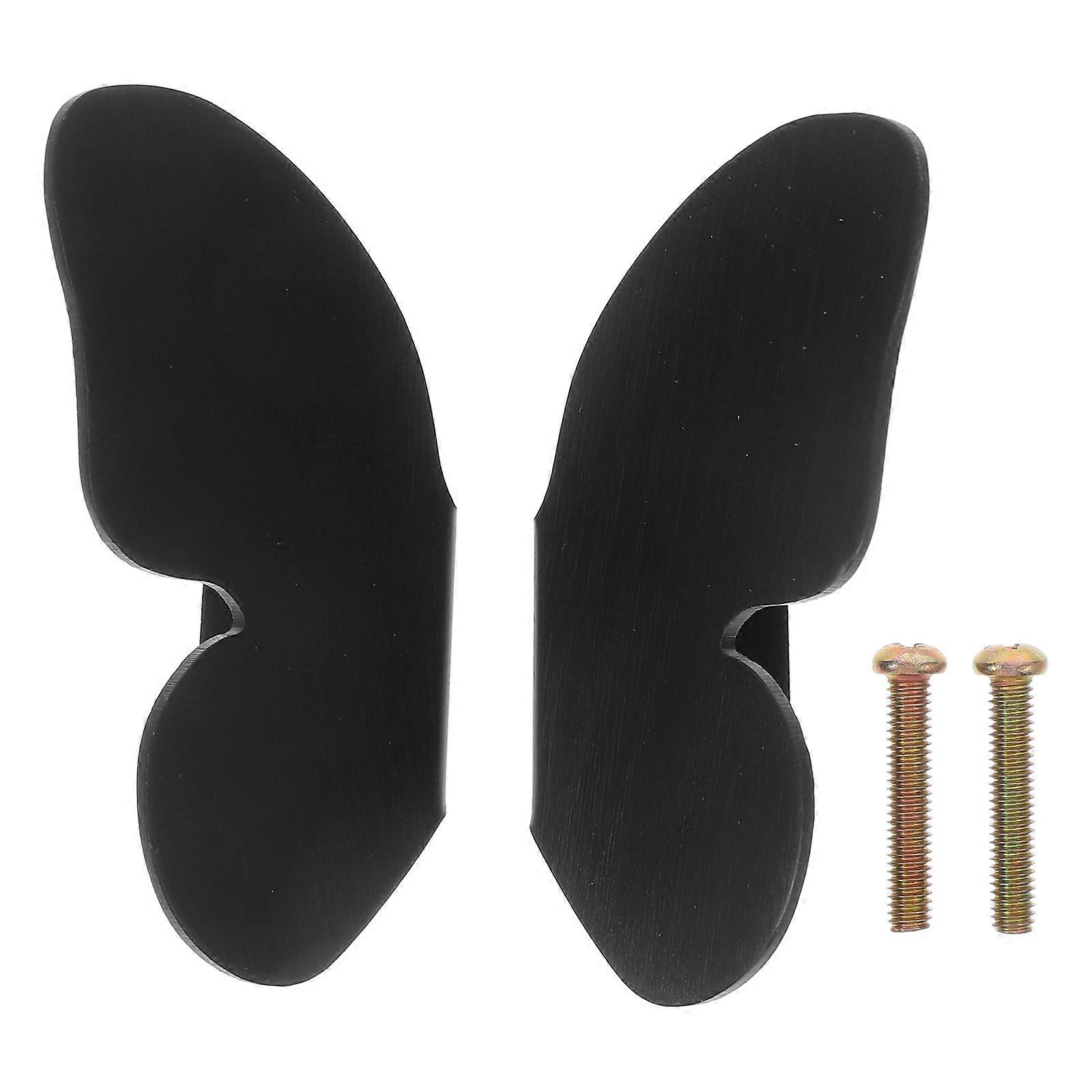 Butterfly Cabinet Handle Knobs Vintage Drawer Pulls For Furniture Hardware Black 7.50X3.80X2.00CM 1 Pair