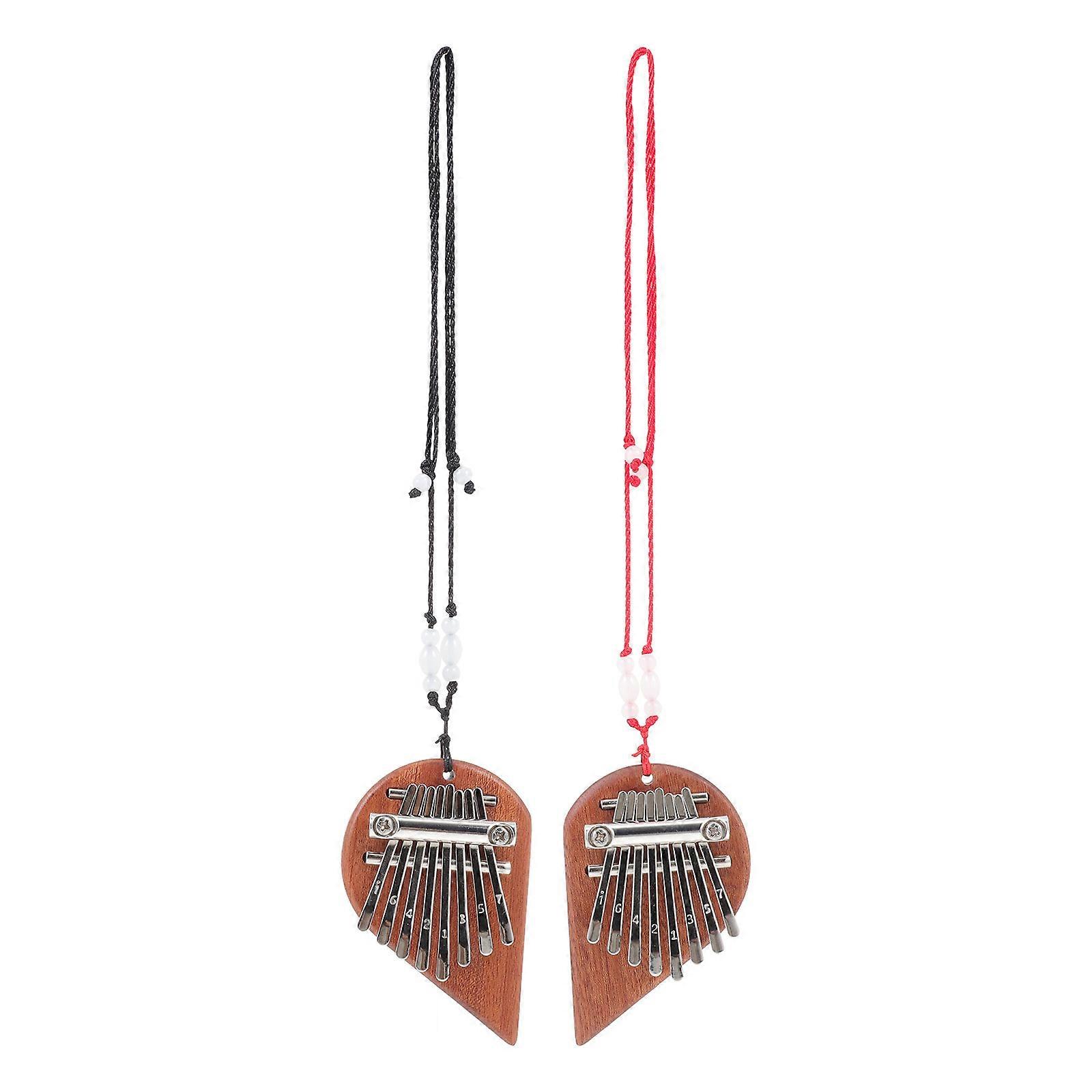 2Pcs Mini Beginner Thumb Piano Portable Kalimba Finger Piano Premium Quality
