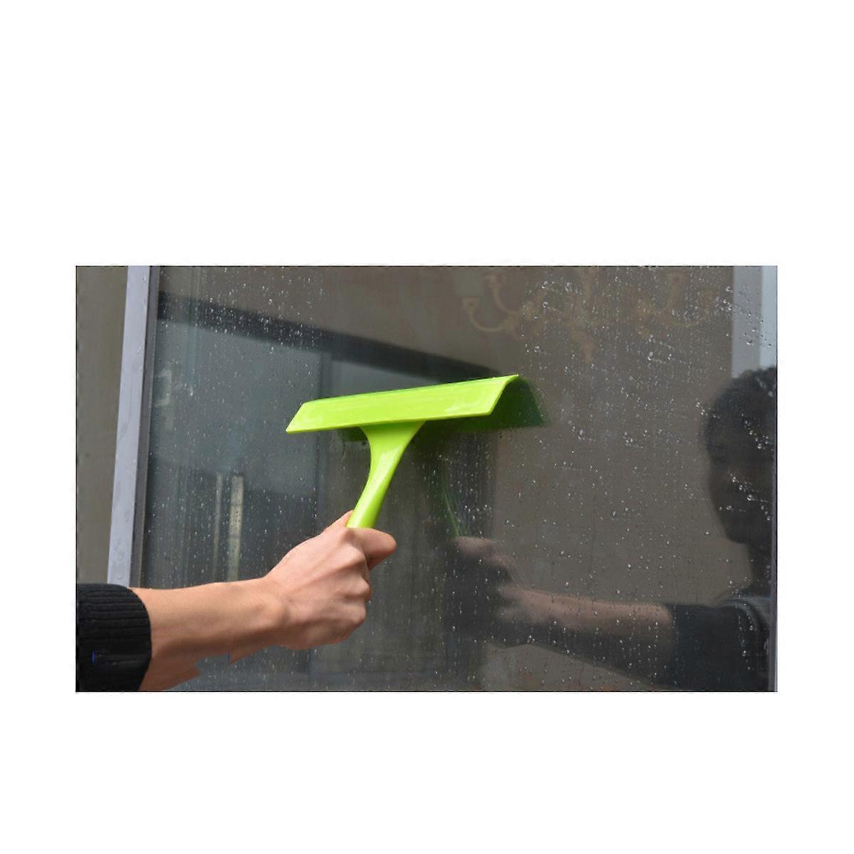 Suction Holder Window Squeegee Stainless Steel For Car Window Cleaning Smooth Edge 196 X 29 Cm 1Set