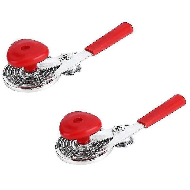 2Pcs Portable Manual Can Sealer, Seaming MachineSilver Red SZRH A-F