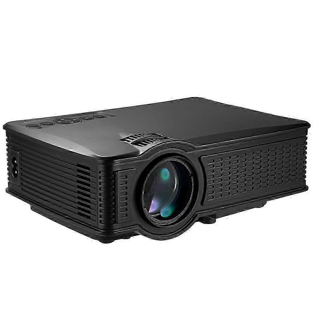 Ly-50 1800 Lumens 1280x800 Home Theater Led Projector With Remote Control, Support Av & Usb & Vga & Hdmi(black)