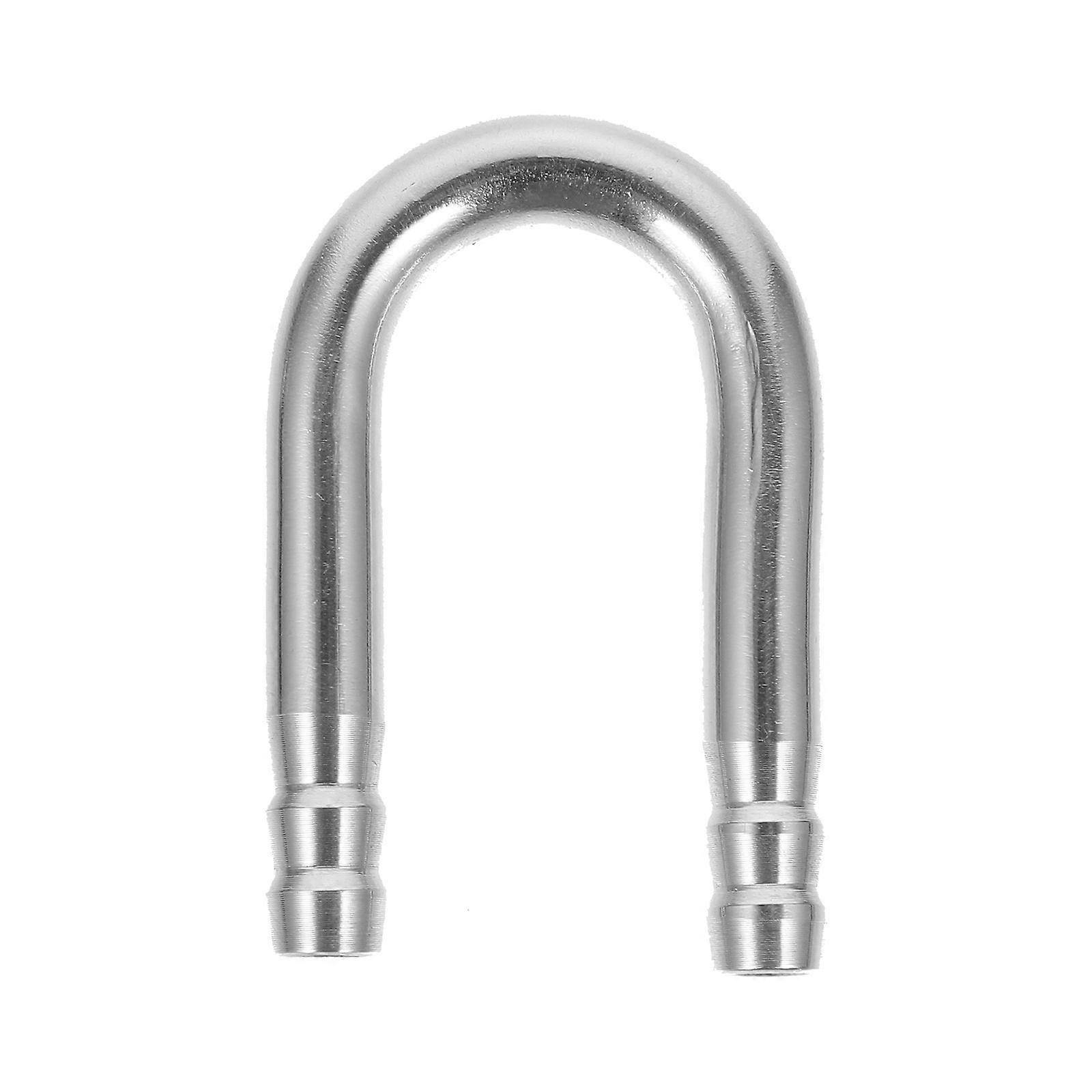 Fish Tank Accessory U-Shape Joint Silver 4.00X3.00X0.50CM Anti-Crack 1Pc