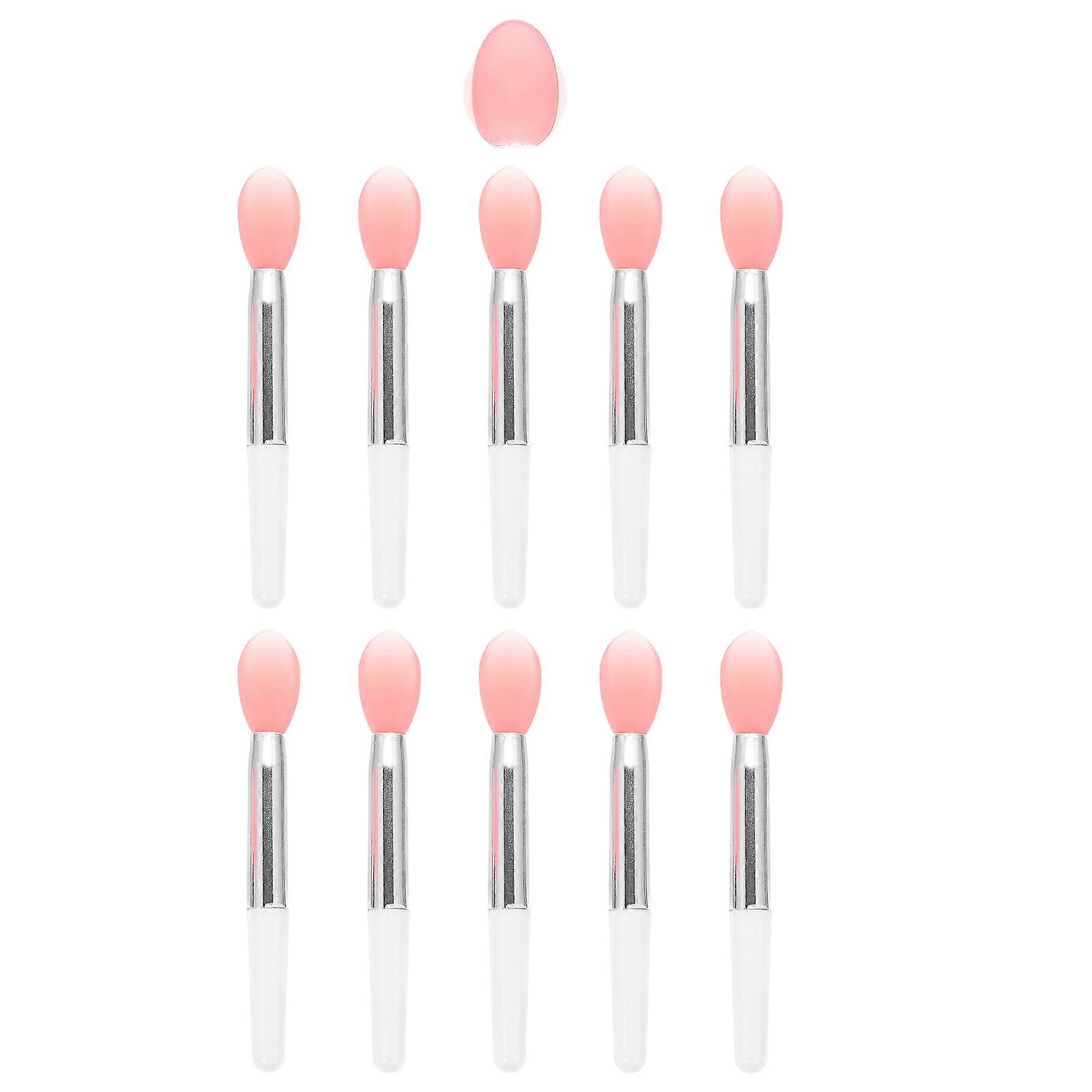 Lip Applicator Brushes Comfortable Handle Round Head Liquid Cosmetics Application 1 Set
