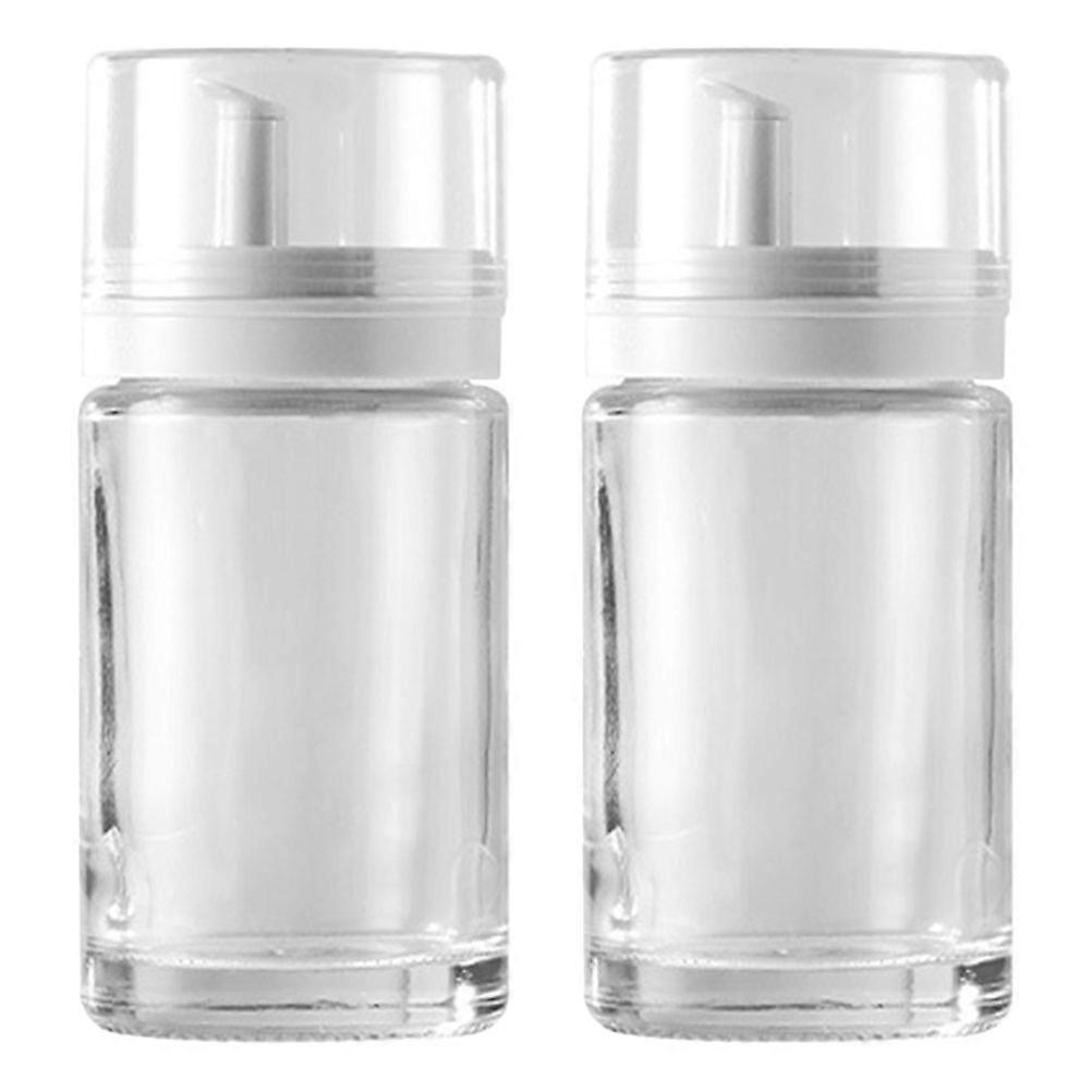 Olive Oil Bottle Dispenser Cylindrical Shape Simple Design For Cooking 2Pcs