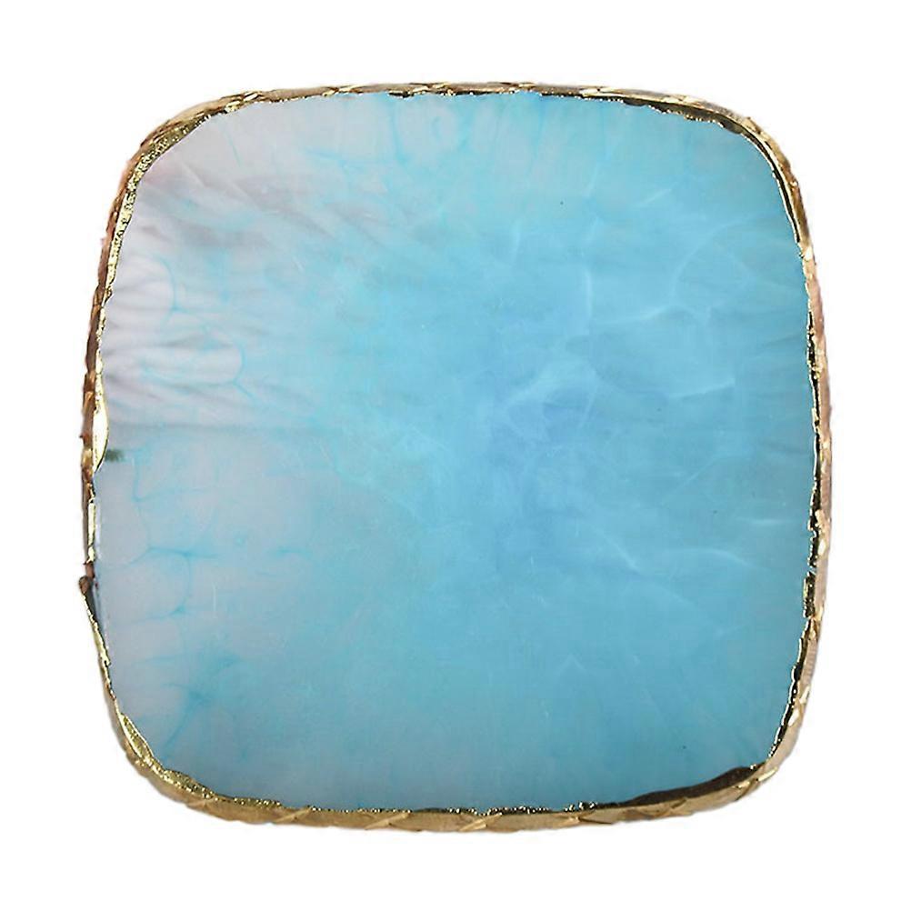 Nail Art Mixing Tray Square Resin Color Palette for Professional Salon Use Organizing and Displaying Gel Glitter