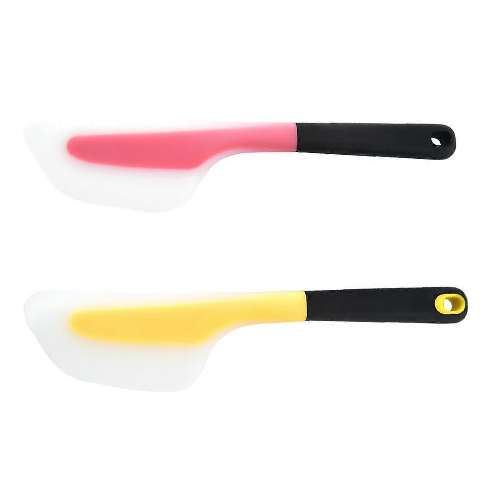 Silicone Butter Spreaders & Cream Scrapers Heat Resistant Baking Tools for Easy Mixing and Spreading Lightweight Kitchen Gadgets for Home Bakers