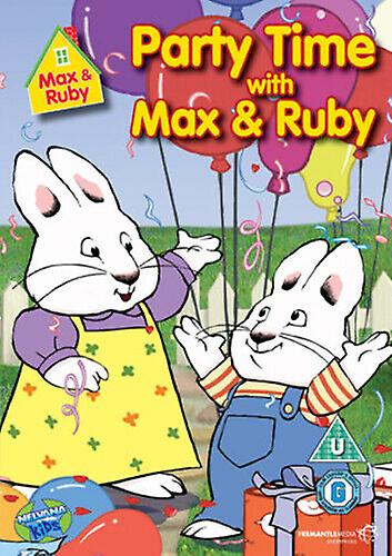 Max and Ruby Party Time DVD (2008) Rosemary Wells cert U - Region 2
