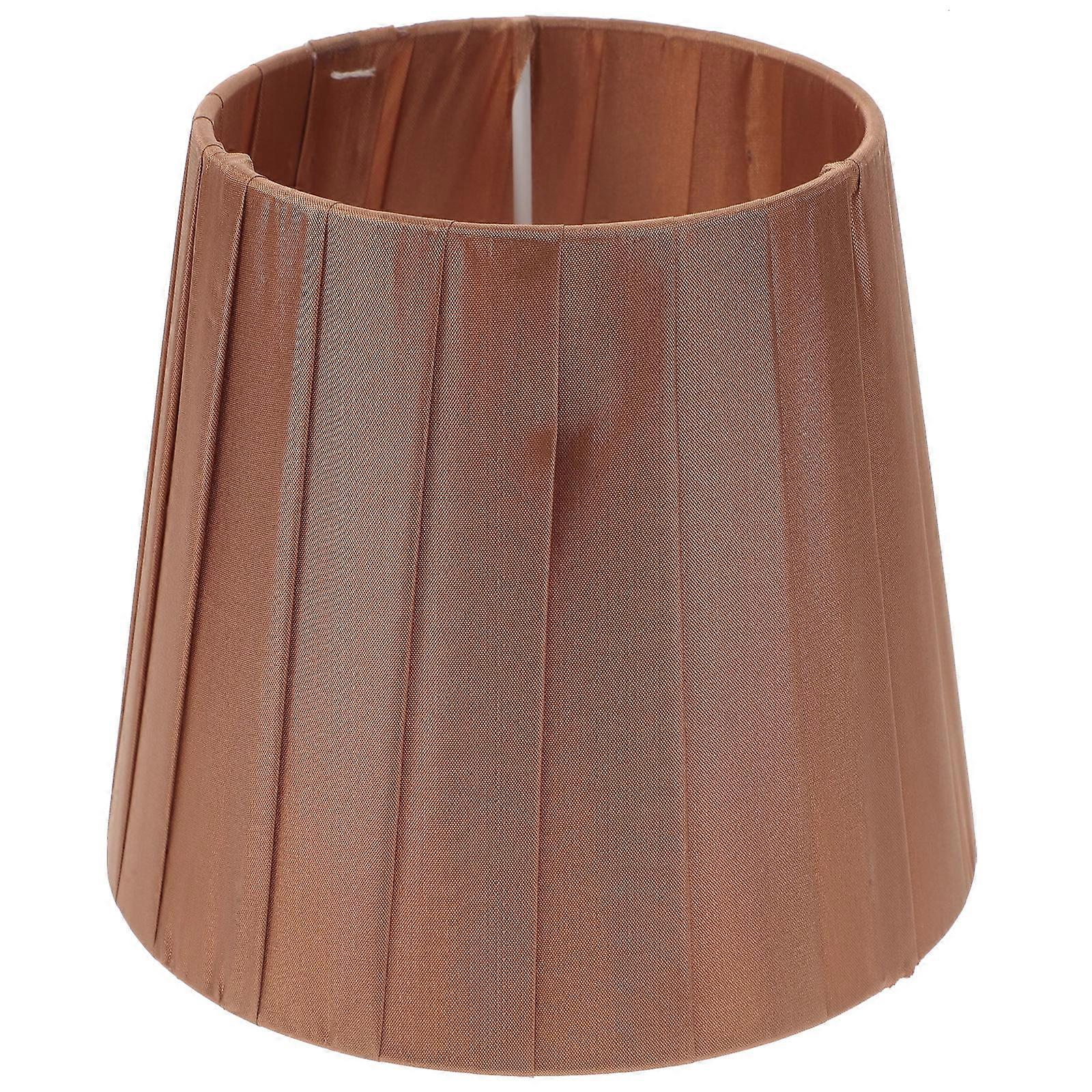Small Clip On Lampshade Cloth For Table Lamp Office Simple Design 1Pcs
