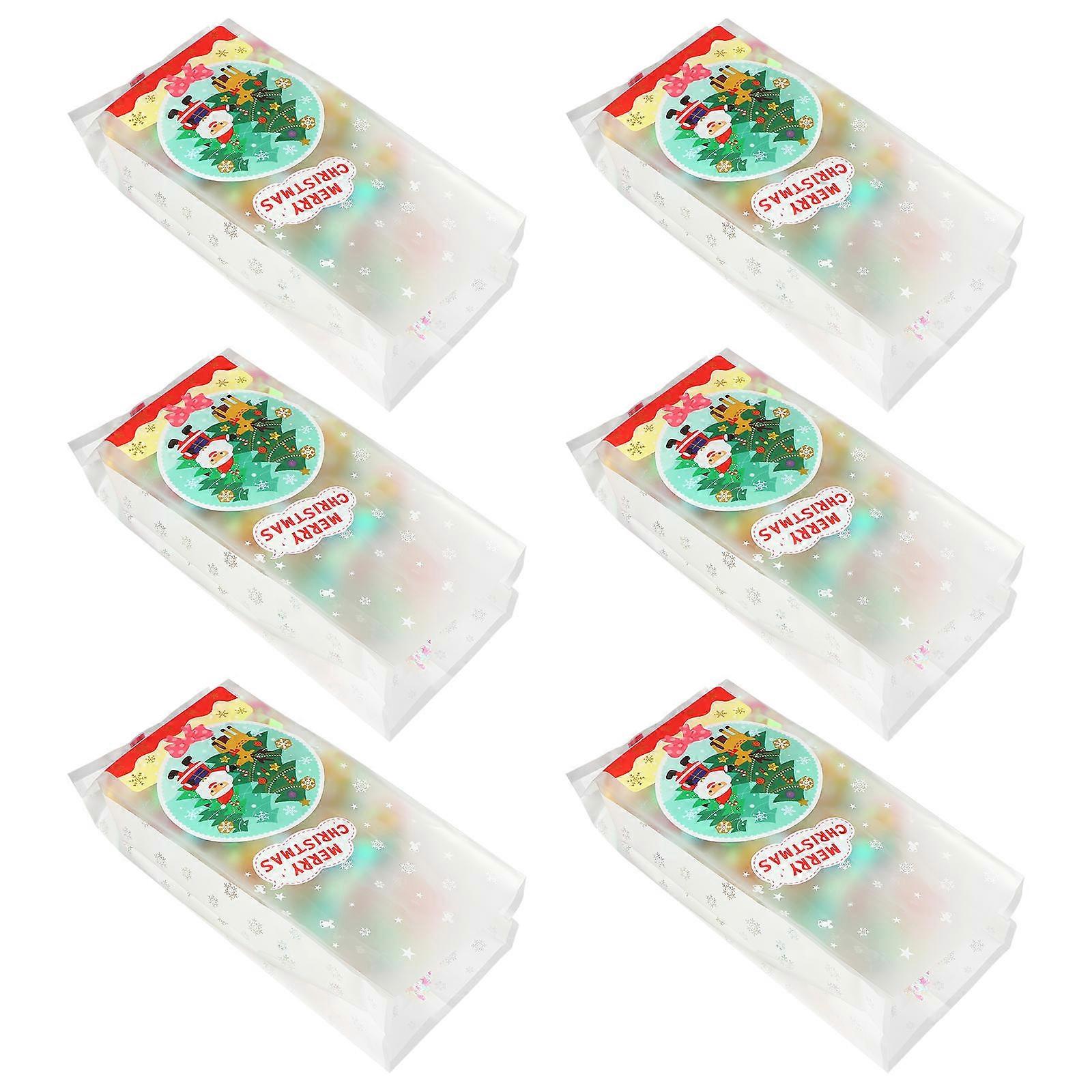 Candy Packaging Bag Multi-Colored Rectangular Christmas Party present Wrapping 50Pcs