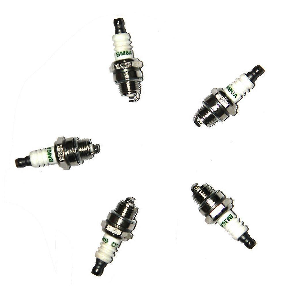 Applicable 5Pack BM6A Spark Plugs L7T BPMR7A RCJ6Y RCJ7Y WSR5F For STIHL Trimmer Blower Chainsaw TS400 TS420 TS460 021 MS180 MS250 FS55