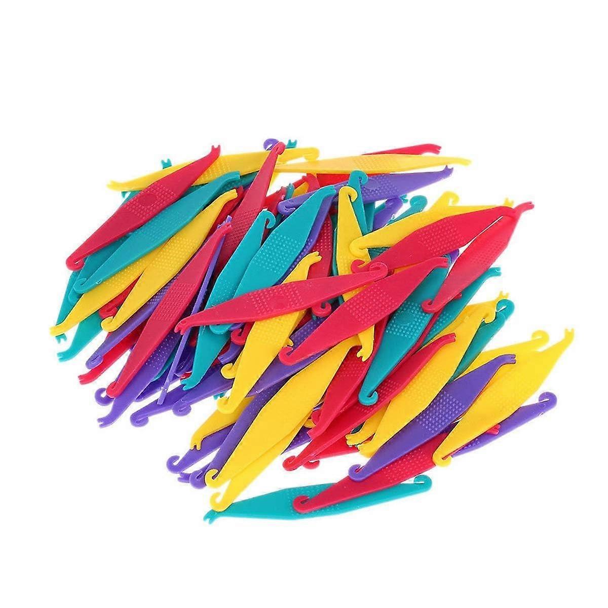 Orthodontic Elastic Patches, disposable tools, truments, orthodontic bands, rubber band hooks (100pcs) 1 pack