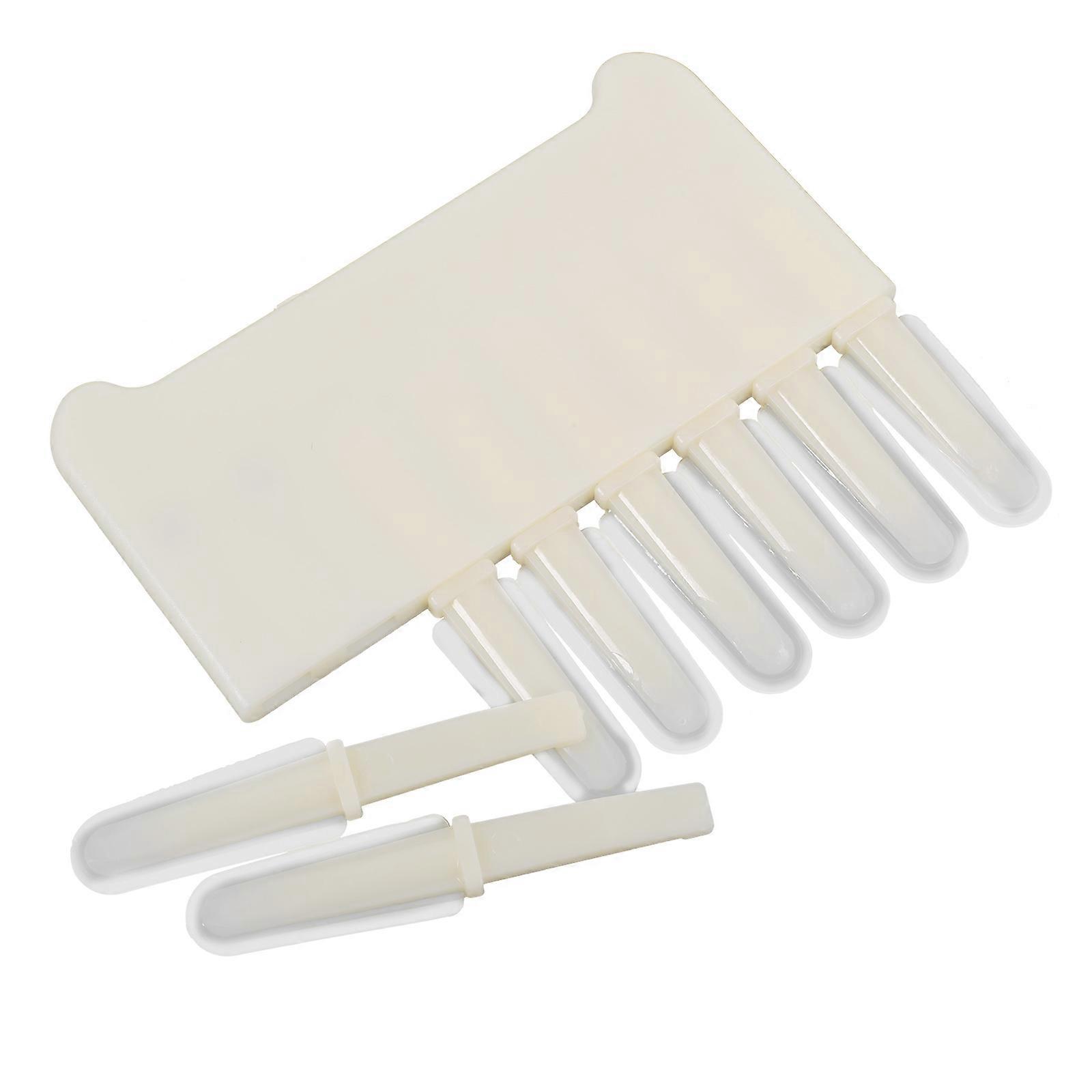 Royal Jelly Pen for Beekeeping with Plastic Material White Color Essential Tool to Extract Jelly