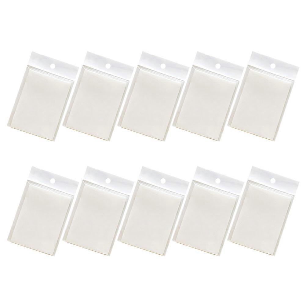 Memo Post Stickie Clear Memo Pad Waterproof Note Taking Reminder 7.6x5.1cm 10Pack